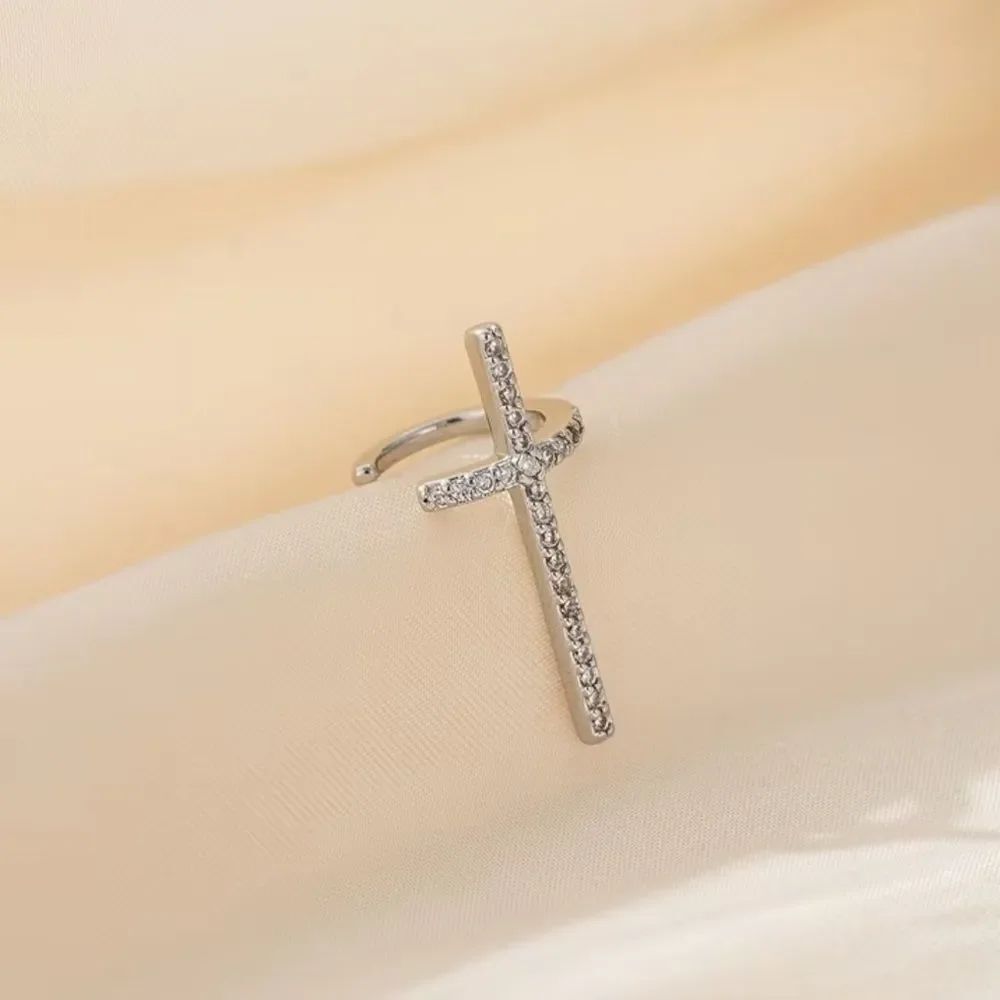 Cross Ear Cuff #2396 - Picture 2 of 4